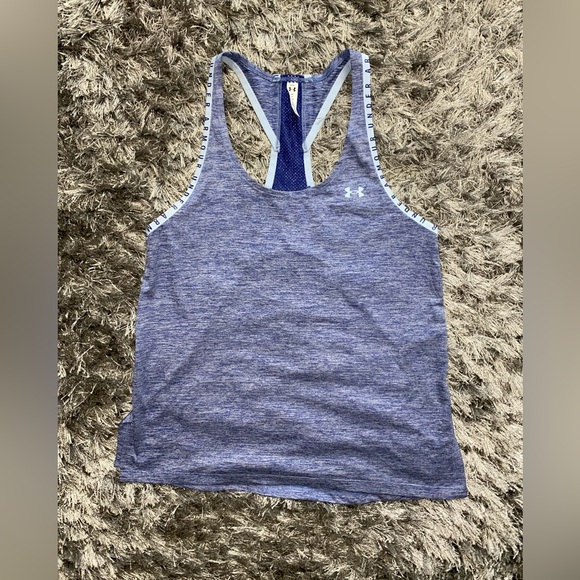 Under Armour Women’s Knockout Mesh Back Tank Top, XS - Picture 1 of 4